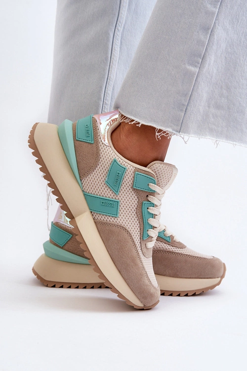 Sneakersy Damskie Big Star NN274973 Beżowe