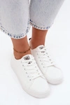 Trampki Sneakersy Damskie Z Eko Skóry Big Star TT274960 Białe