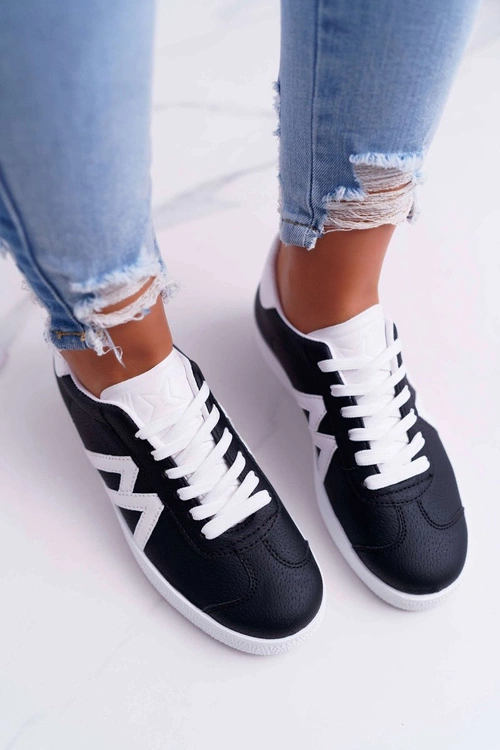 Sportowe Damskie Buty Czarne Sheia