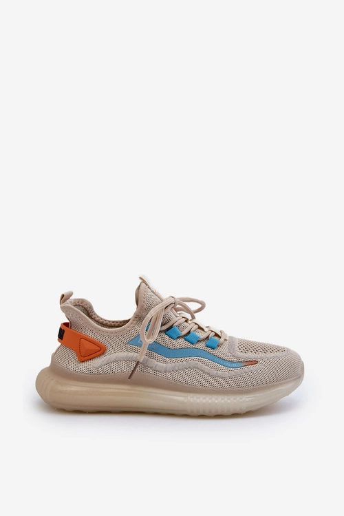 Buty Sportowe Męskie HI-POLY SYSTEM Big Star NN174452 Beżowe