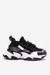 Damskie Sneakersy Skarpetkowe Wsuwane Czarne Keaton