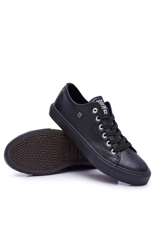 Trampki Męskie Big Star Czarne V174345