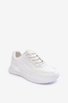Damskie Klasyczne Buty Sportowe Big Star MM274224 Białe