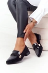 Eleganckie Mokasyny S.Barski Premium Zamszowe Czarne