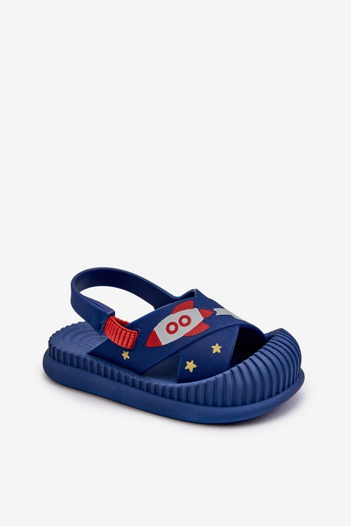 Klapki Sandałki Dziecięce 83525 Ipanema Cute Baby Granatowe