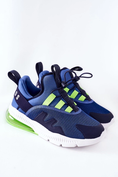Dziecięce Sportowe Buty Sneakersy ABCKIDS Niebieskie