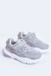 Sportowe Buty Dziecięce Młodzieżowe Szare ABCKIDS B933204077