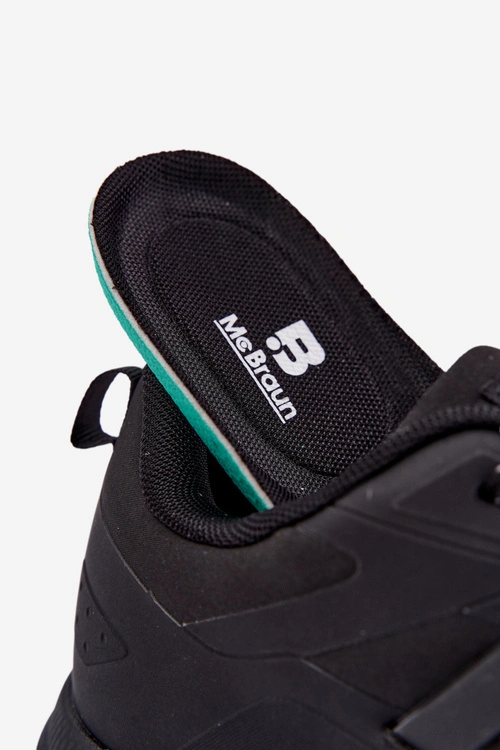 Wodoodporne Buty Męskie Outdoor Czarne Elroy