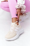 Damskie Sportowe Buty Sneakersy Beżowe Holiday