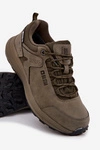 Buty Sportowe Trekkingowe Męskie Big Star OO174367 HI-POLY SYSTEM Khaki 