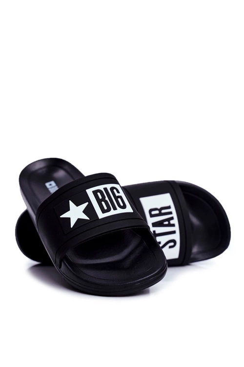 Klapki Dziecięce Big Star Czarne DD374150