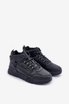 Sneakersy Męskie Ocieplane Big Star OO174587 HI-POLLY SYSTEM Czarne