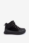 Damskie Ocieplane Buty Trekkingowe Czarne Big Star MM274481