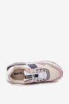 Zamszowe Sneakersy Męskie Na Platformie Big Star RR174471 Hi-Poly System Szare