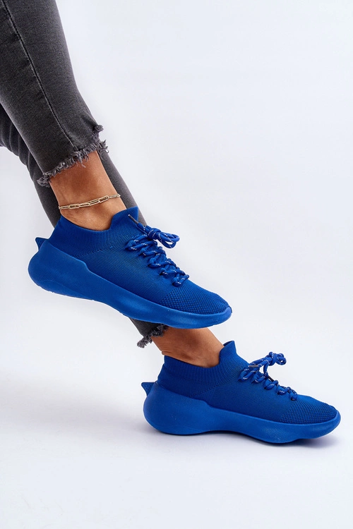 Wsuwane Buty Sportowe Damskie Niebieskie Juhitha