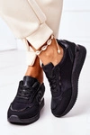Damskie Sportowe Buty Sneakersy Czarne Under Control