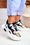 Sportowe Damskie Buty Lu Boo Czarne Dazzle Me