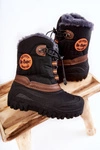 Dziecięce Ocieplane Śniegowce Lee Cooper LCJ-21-44-0524 Czarne