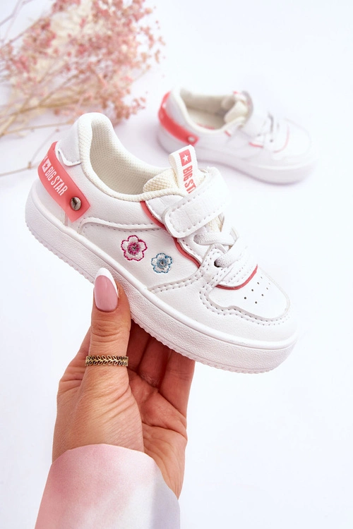 Dziecięce Buty Sportowe Big Star JJ374082 Białe