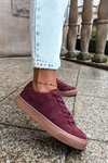 Sneakersy Damskie Big Star UU274242 Bordowe