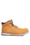 Ocieplane Męskie Buty Trekkingowe Z Polarem Camel Nuss