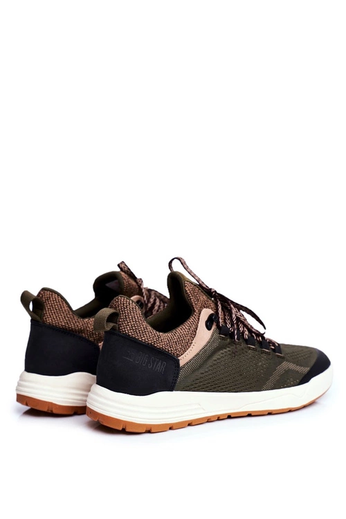 Sportowe Obuwie Męskie Big Star Khaki FF174278
