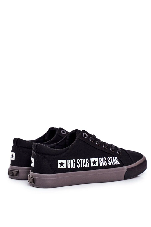 Trampki Męskie Big Star Czarne FF174527