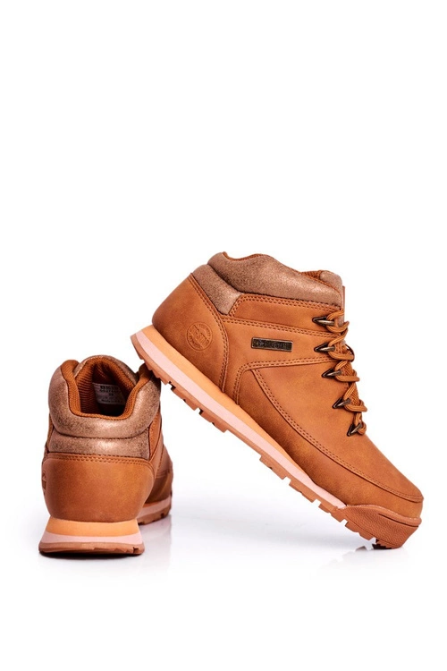 Damskie Buty Trekkingowe Big Star Camel GG274497