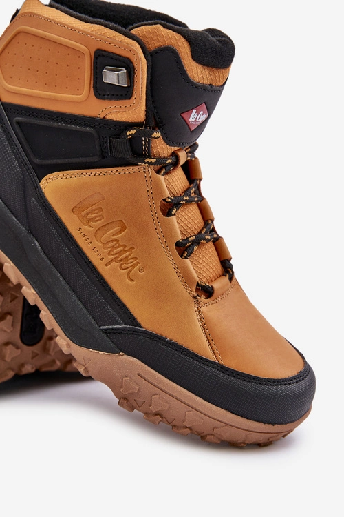 Ocieplane Męskie Buty Trekkingowe Lee Cooper LCJ-24-01-2938 Camel