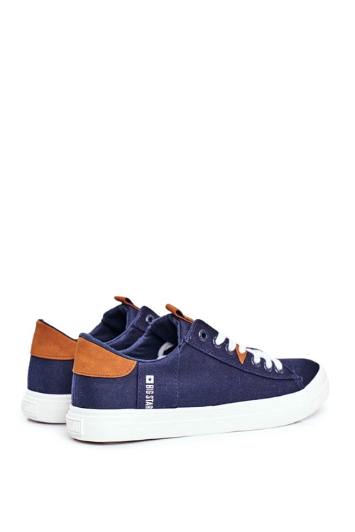 Trampki Męskie Big Star Granatowe FF174313