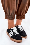 Sneakersy Buty Sportowe Zamszowe Vinceza 79517 Czarne