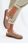 Sneakersy Damskie Big Star TT274177 Beżowy