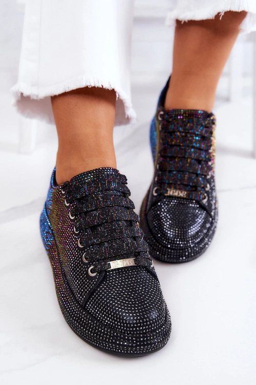 Sneakersy Buty Sportowe Dżety GOE JJ2N4050 Czarne