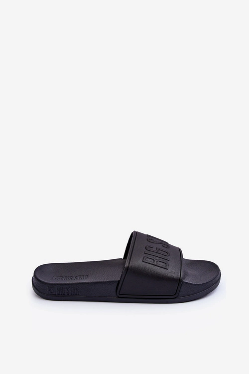 Damskie Piankowe Klapki Big Star MM274715 Czarne