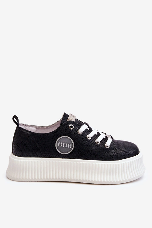 Damskie Sneakersy Buty Sportowe GOE JJ2N4127 Czarne