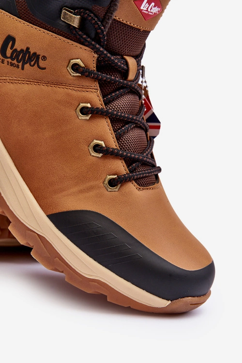 Buty Trekkingowe Trapery Męskie Lee Cooper LCJ-23-01-2046M Camel