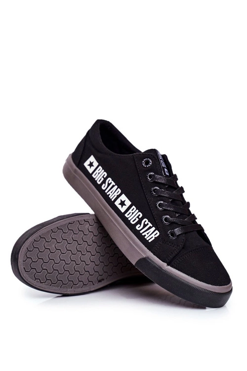Trampki Męskie Big Star Czarne FF174527