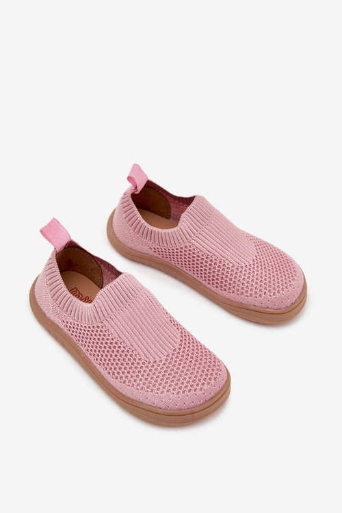Wsuwane Kapcie Barefoot Dziecięce Milami Różowe Mariselle