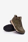 Buty Trekkingowe Ocieplane Zielone Big Star MM174163