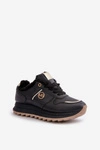 Buty Sportowe Damskie Ocieplane Futerkiem Na Platformie Czarne Lerisas 