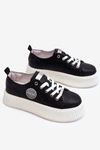 Damskie Sneakersy Buty Sportowe GOE JJ2N4127 Czarne