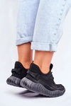 Damskie Sportowe Buty Lekkie Przewiewne Czarne  Lumiere