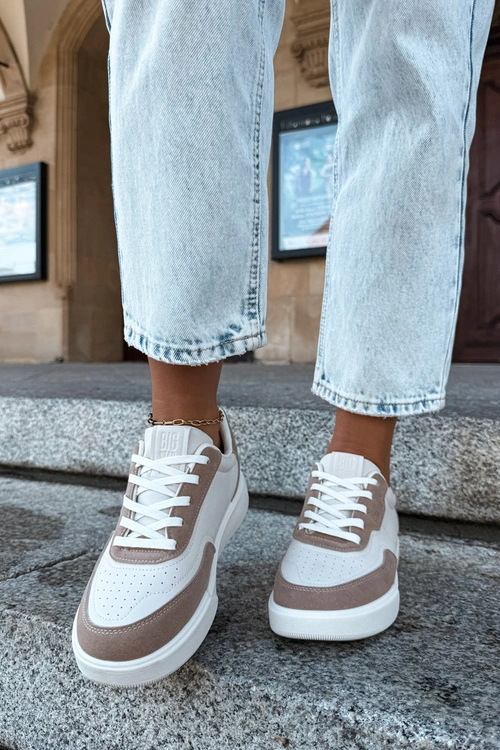 Sneakersy Damskie Big Star UU274275 Beżowe