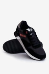 Męskie Buty Sportowe Memory Foam System Big Star LL174158 Czarne