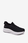 Materiałowe Buty Sportowe Sneakersy Damskie Wsuwane Kobbo 102425 Czarne