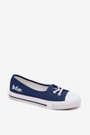 Tenisówki Trampki Damskie Lee Cooper LCW-26-31-4355 Granatowe