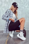 Modne Sneakersy Buty Sportowe Big Star JJ274596 Białe