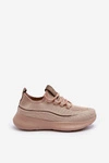 Damskie Buty Sportowe Big Star NN274664 Nude
