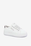 Sneakersy Damskie Na Platformie Lee Cooper LCJ-26-44-4561 Białe