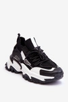 Damskie Sneakersy Skarpetkowe Wsuwane Czarne Keaton